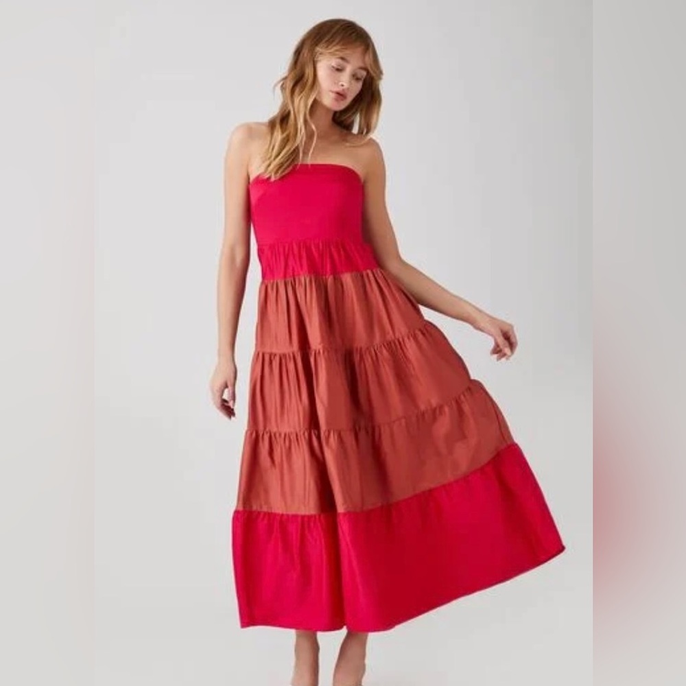 Strapless Maxi Dress